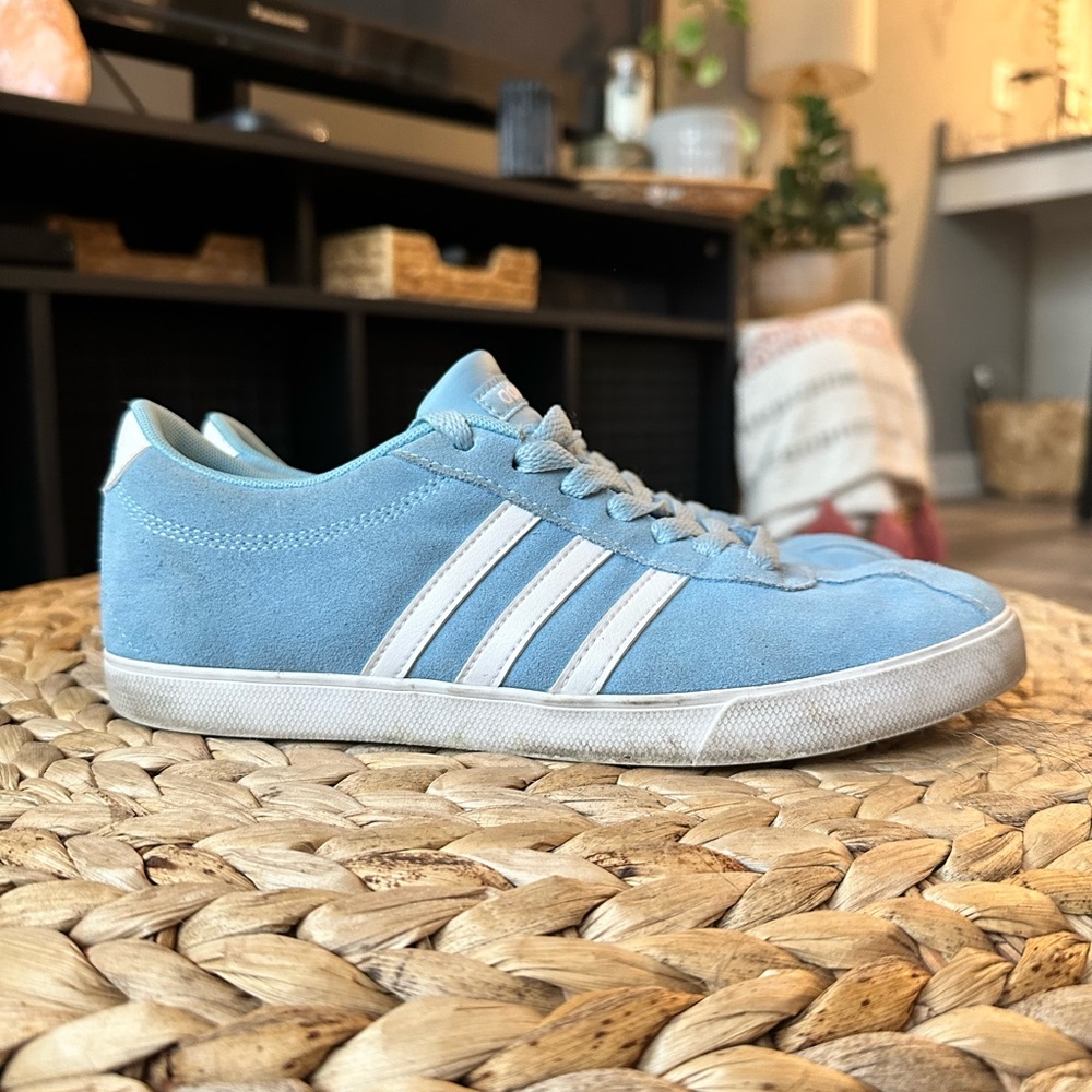 Adidas Neo Blue Suede